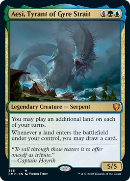 Aesi, Tyrant of Gyre Strait Commander Legends